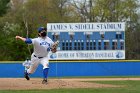 Baseball vs CGA  Wheaton College Baseball vs Coast Guard Academy during game two of the NEWMAC semi-finals playoffs. - (Photo by Keith Nordstrom) : Wheaton, baseball, NEWMAC